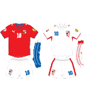 Игровая форма командыИсточник: www.colours-of-football.com