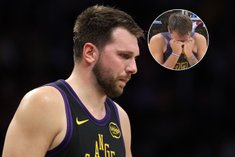 Тяжёлый момент — Лука Дончич травмировался