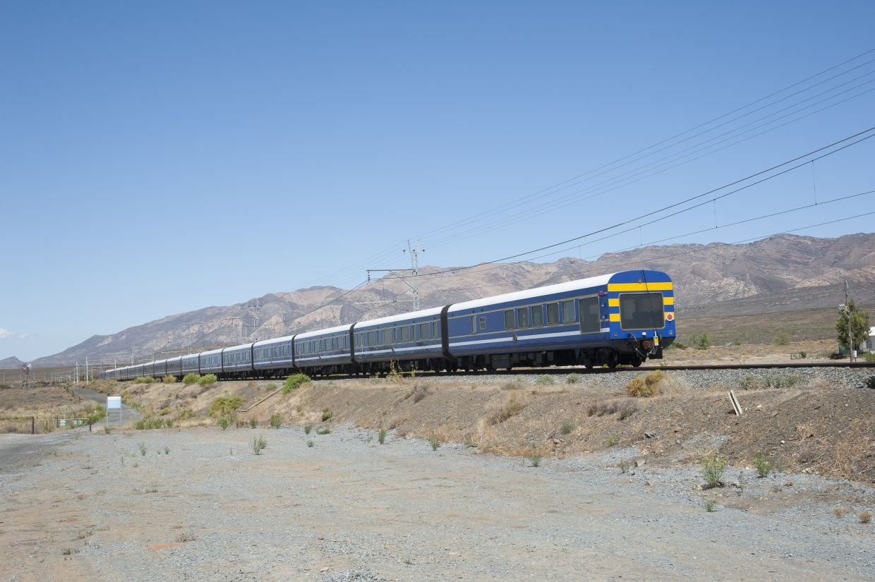 Поезд Blue Train в ЮАР