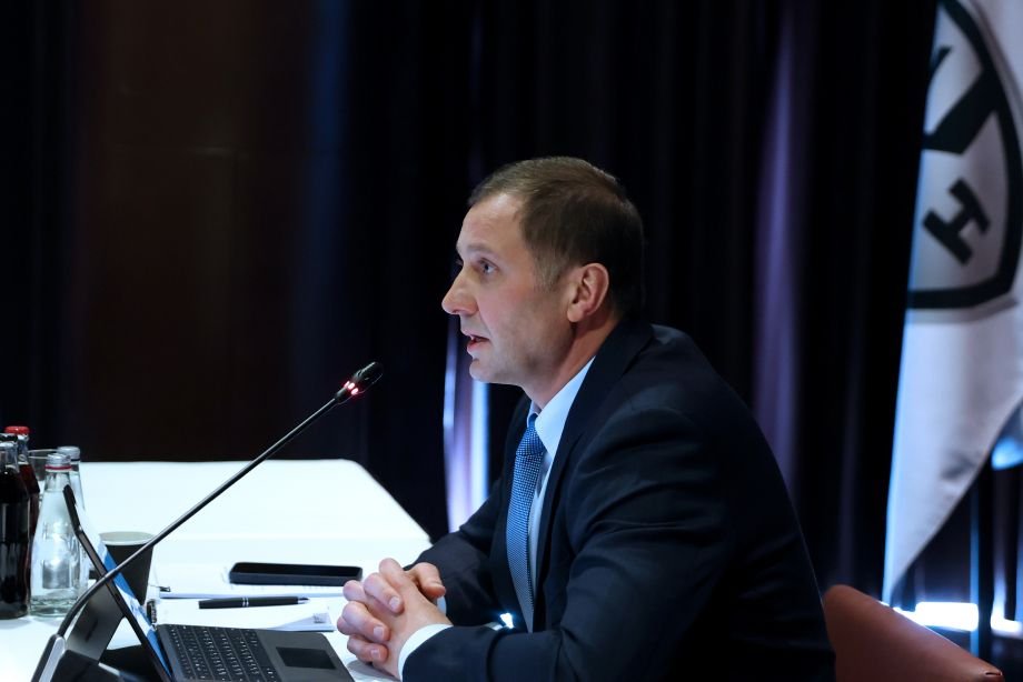 Президент КХЛ Алексей Морозов