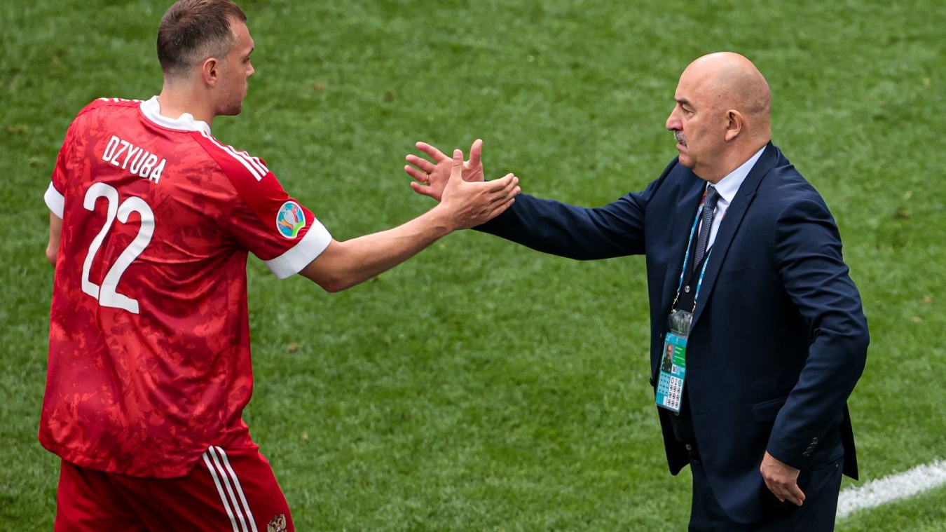 Станислав Черчесов на матче