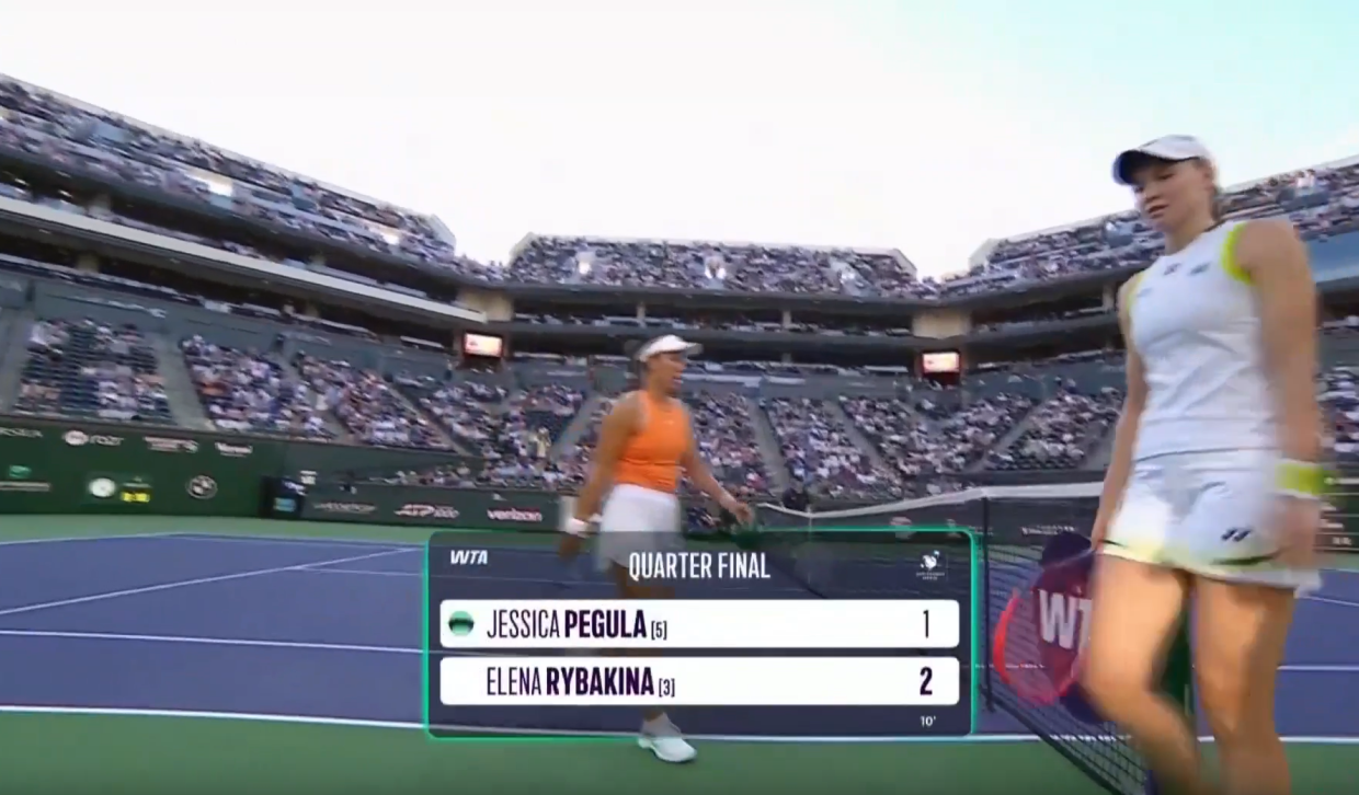 Джессика Пегула и Елена Рыбакина
