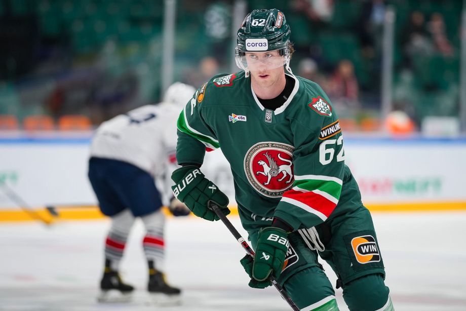 Уайатт Калинюк в составе «Ак Барса»