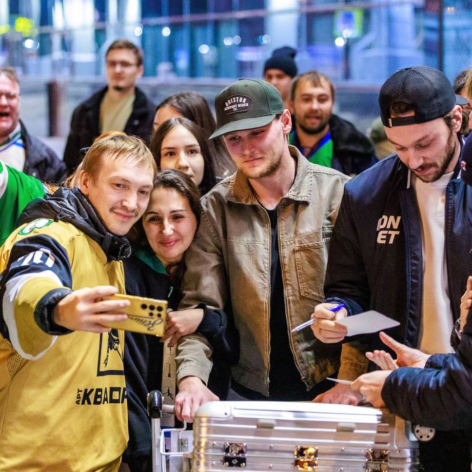 Шелдона Ремпала встретили в Уфе