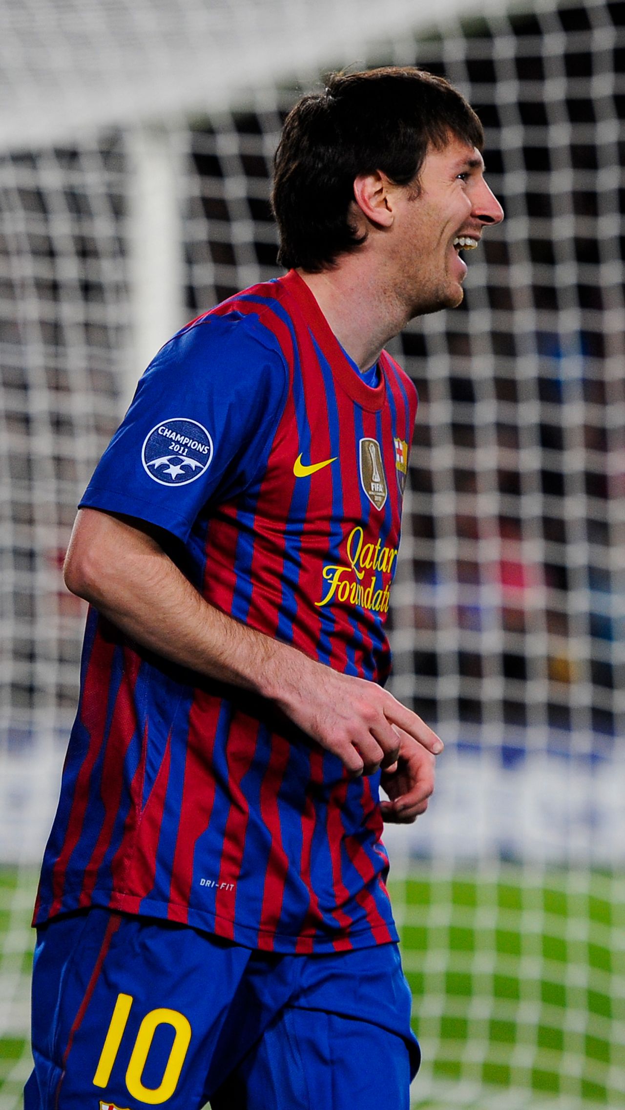 7 марта 2012 года Месси оформил пента-трик из голов в ответном матче 1/8 финала Лиги чемпионов с «Байером» (7:1). Нападающий «Барселоны» отметился забитыми мячами на 26-й, 43-й, 50-й, 59-й и 85-й минутах.