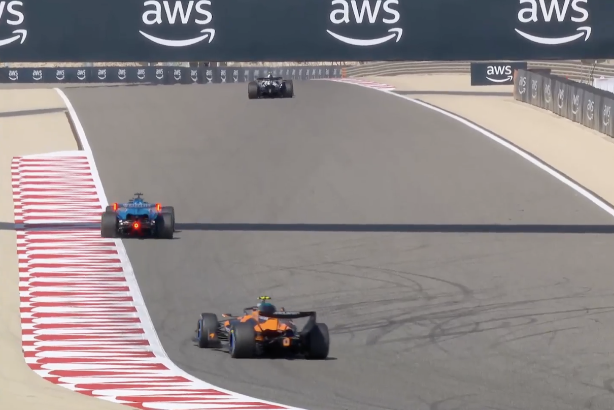 Боттас, Албон и Норрис