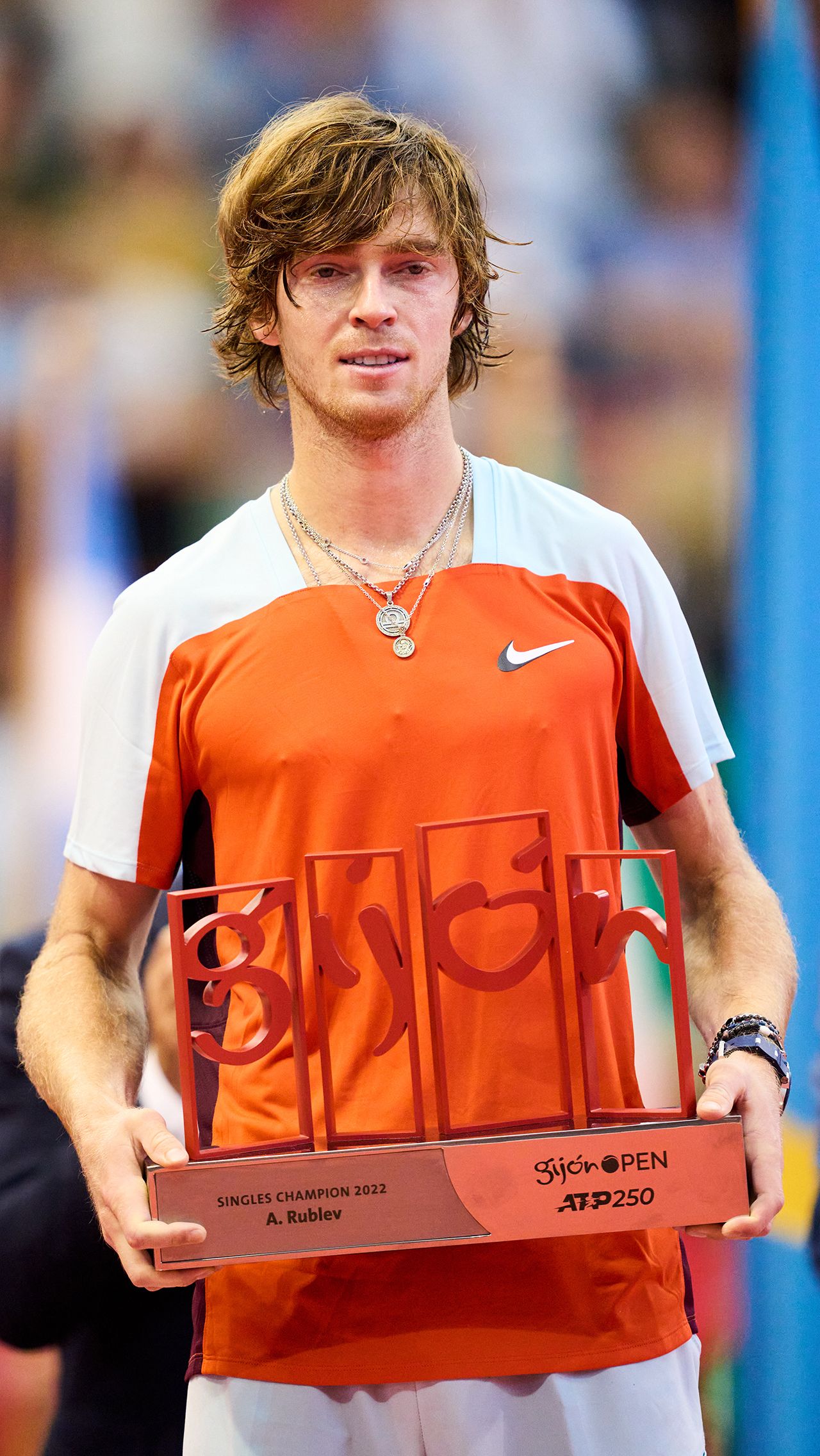 Андрей 12 раз брал титулы на турнирах ATP, в том числе четырежды в 2022-м: в Марселе, в Дубае, в Белграде и в Хихоне.