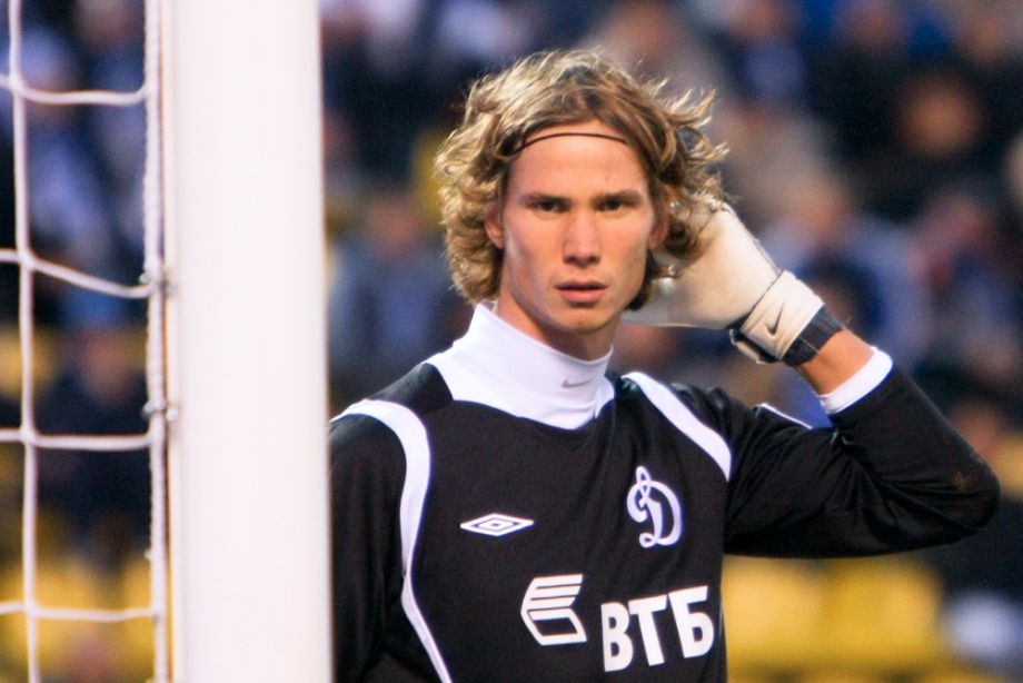 Молодой Антон Шунин в «Динамо»