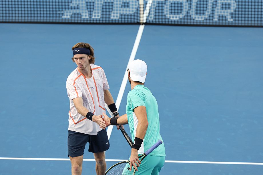 Андрей Рублёв и Карен Хачанов