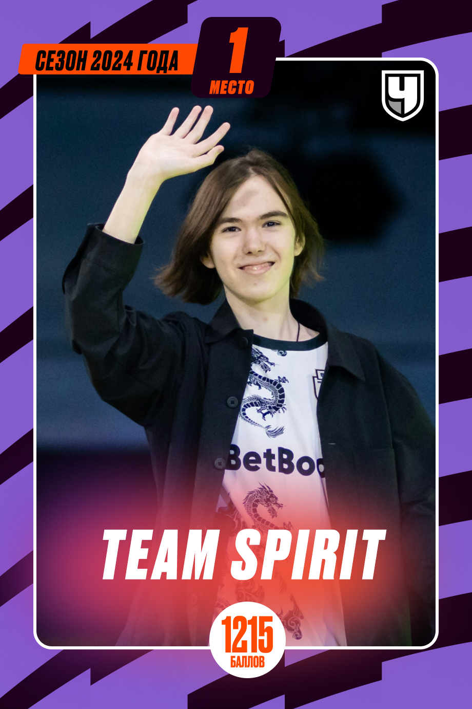 1-е место: Team Spirit