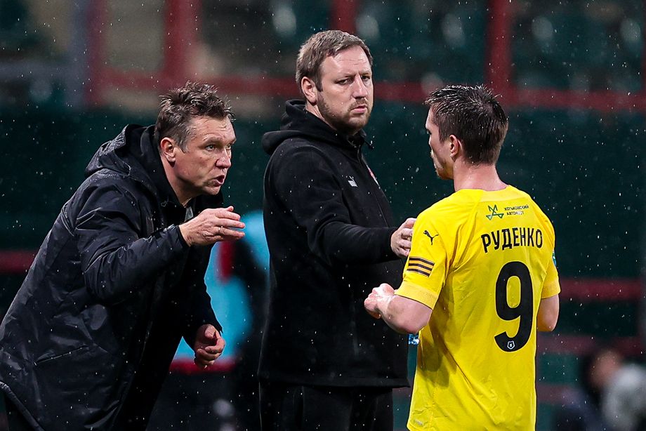 Андрей Талалаев (слева) в «Химках» в сезоне-2023/2024