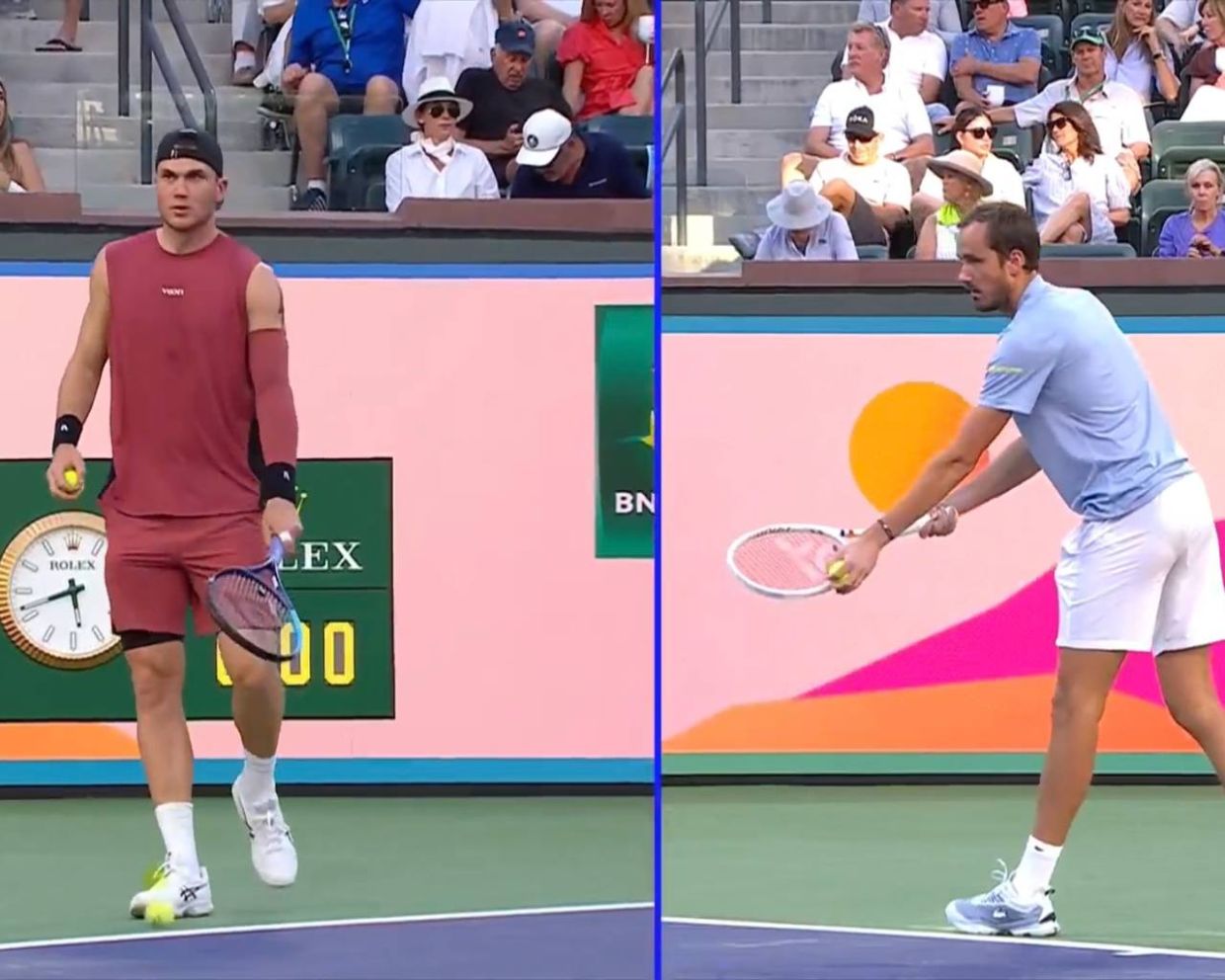 Джек Дрэйпер и Даниил Медведев