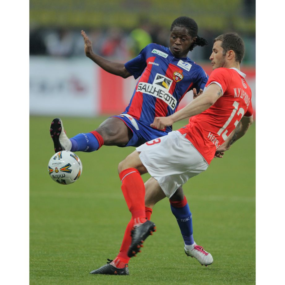 Фёдор Кудряшов (справа) в «Спартаке»