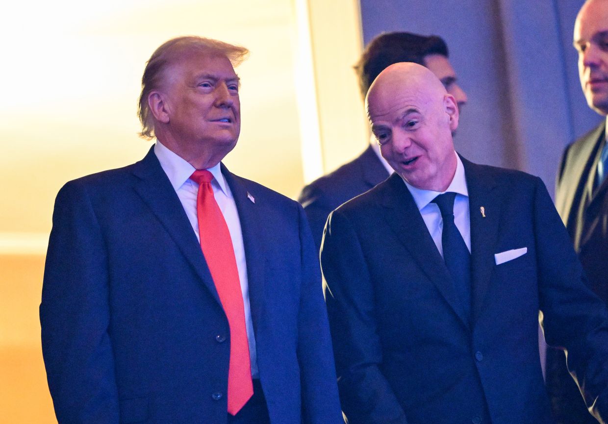 Дональд Трамп и Джанни Инфантино