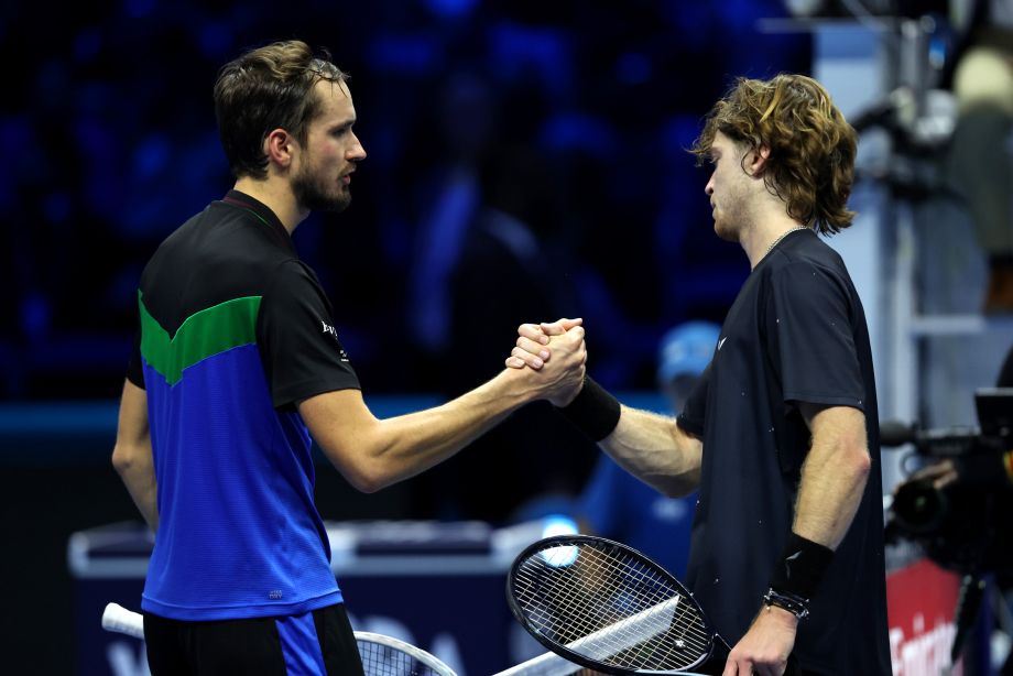 Даниил Медведев и Андрей Рублёв