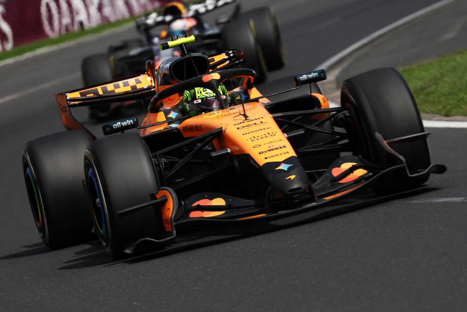 Ландо Норрис на Гран-при Австралии