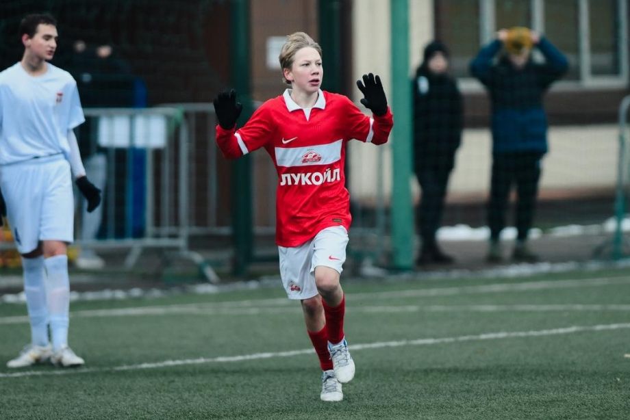 Павел Полех в школе «Спартака»