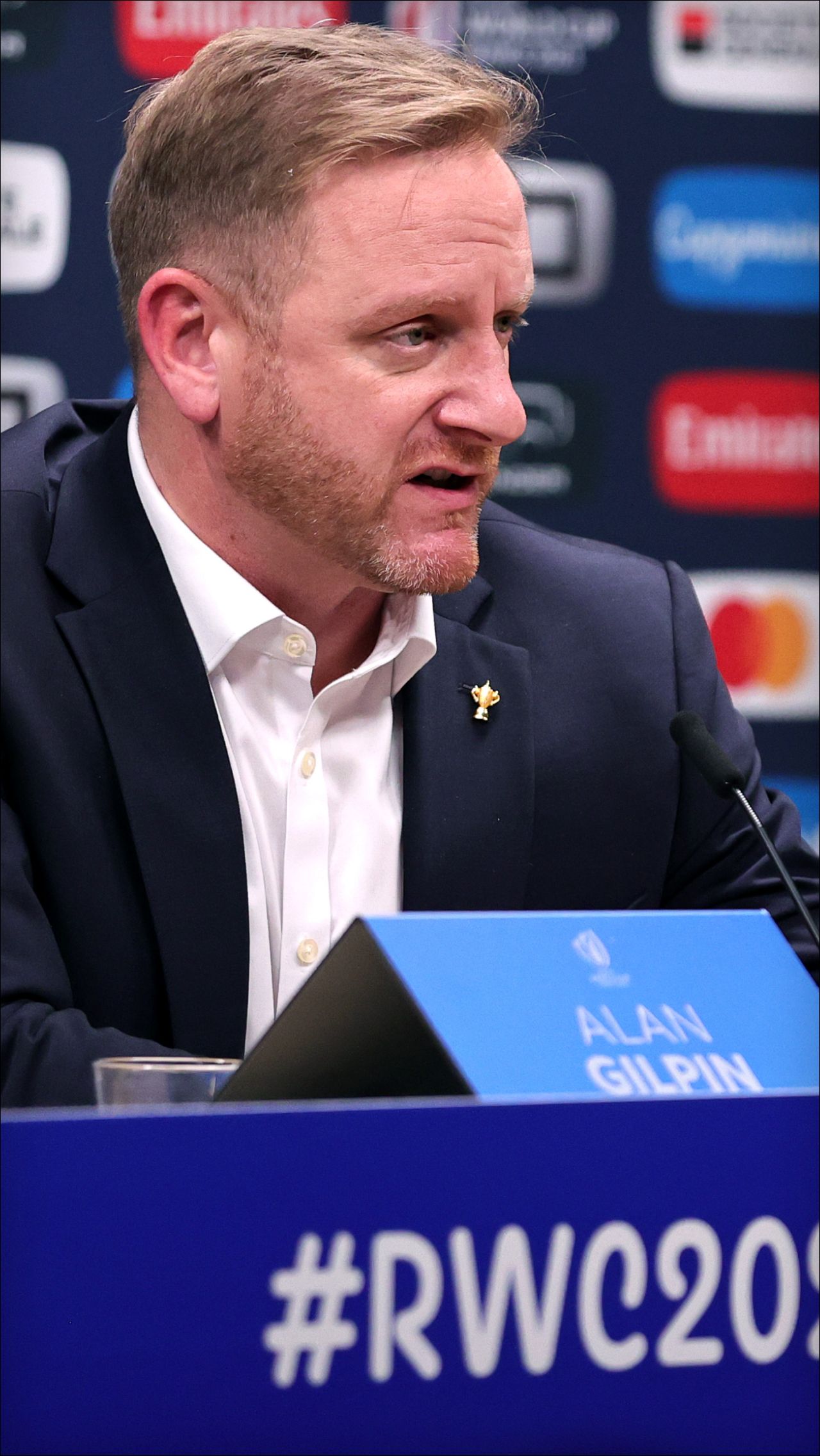 Исполнительный директор World Rugby Алан Гилпин