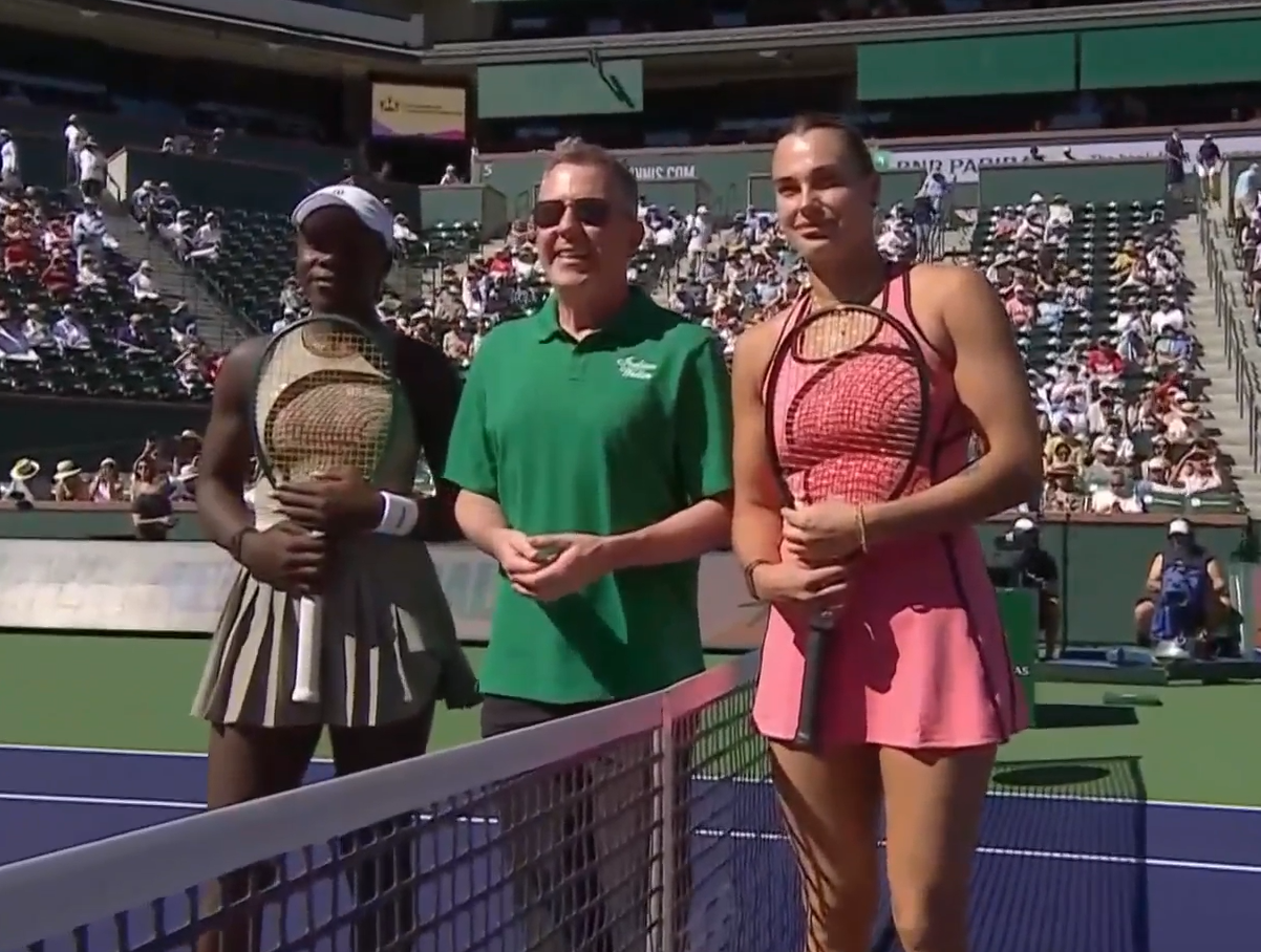 Виктория Мбоко и Арина Соболенко