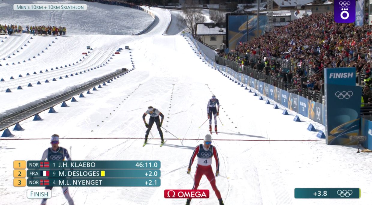 Савелий Коростелёв финиширует четвёртым