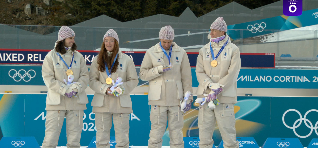 Французские биатлонисты