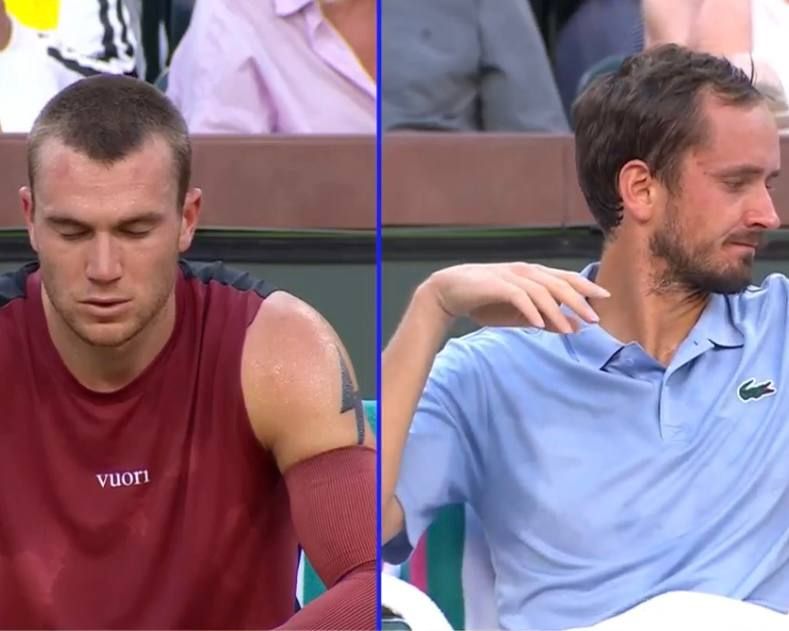 Джек Дрейпер и Даниил Медведев