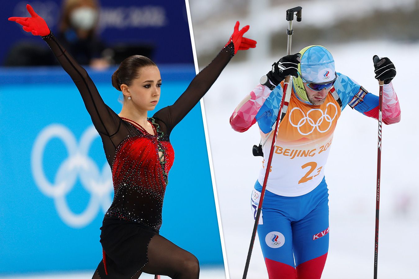 Камила Валиева и Максим Цветков