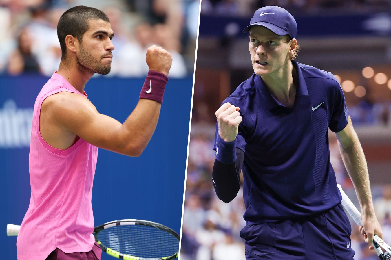 Карлос Алькарас и Янник Синнер — в финале US Open