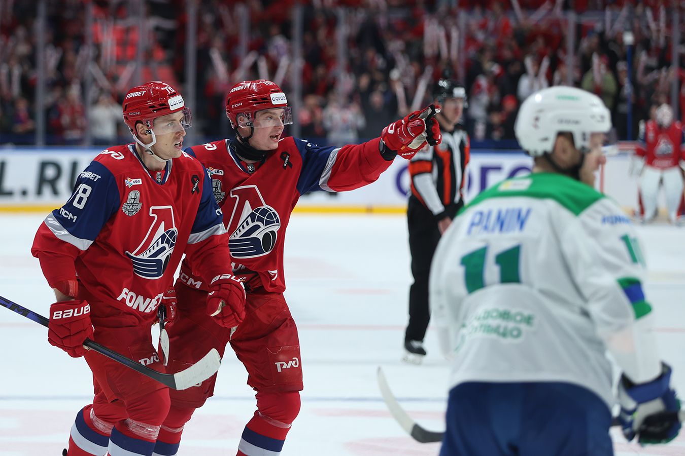 Плей-офф КХЛ: «Локомотив» – «Салават». LIVE