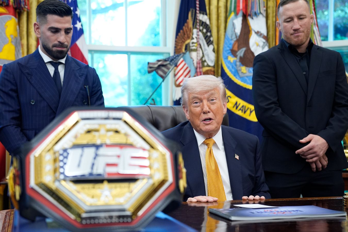 Турнир UFC в Белом доме — это политика. Почему?