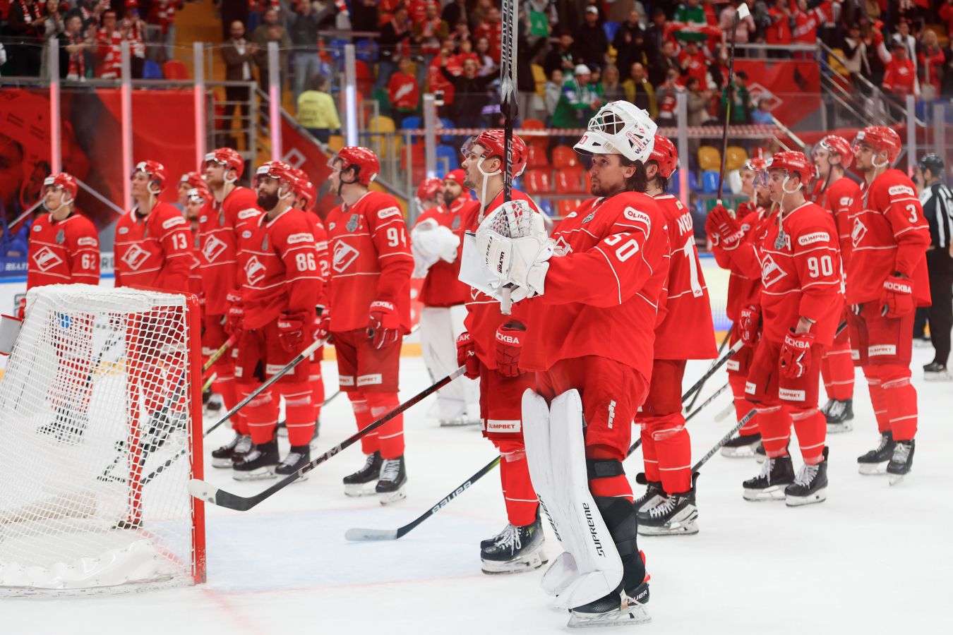 Система «Спартака» стала самой успешной в хоккее