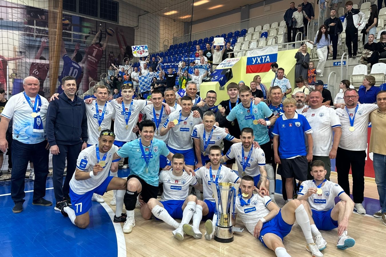 «Ухта» стала чемпионом России по футзалу