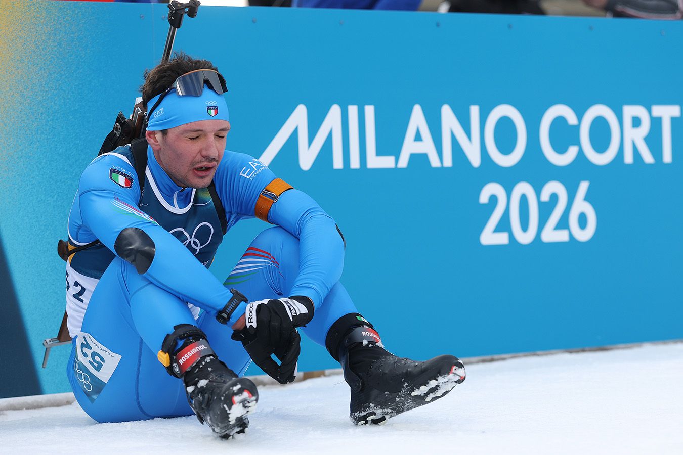 Томмазо Джакомель сошёл с масс-старта