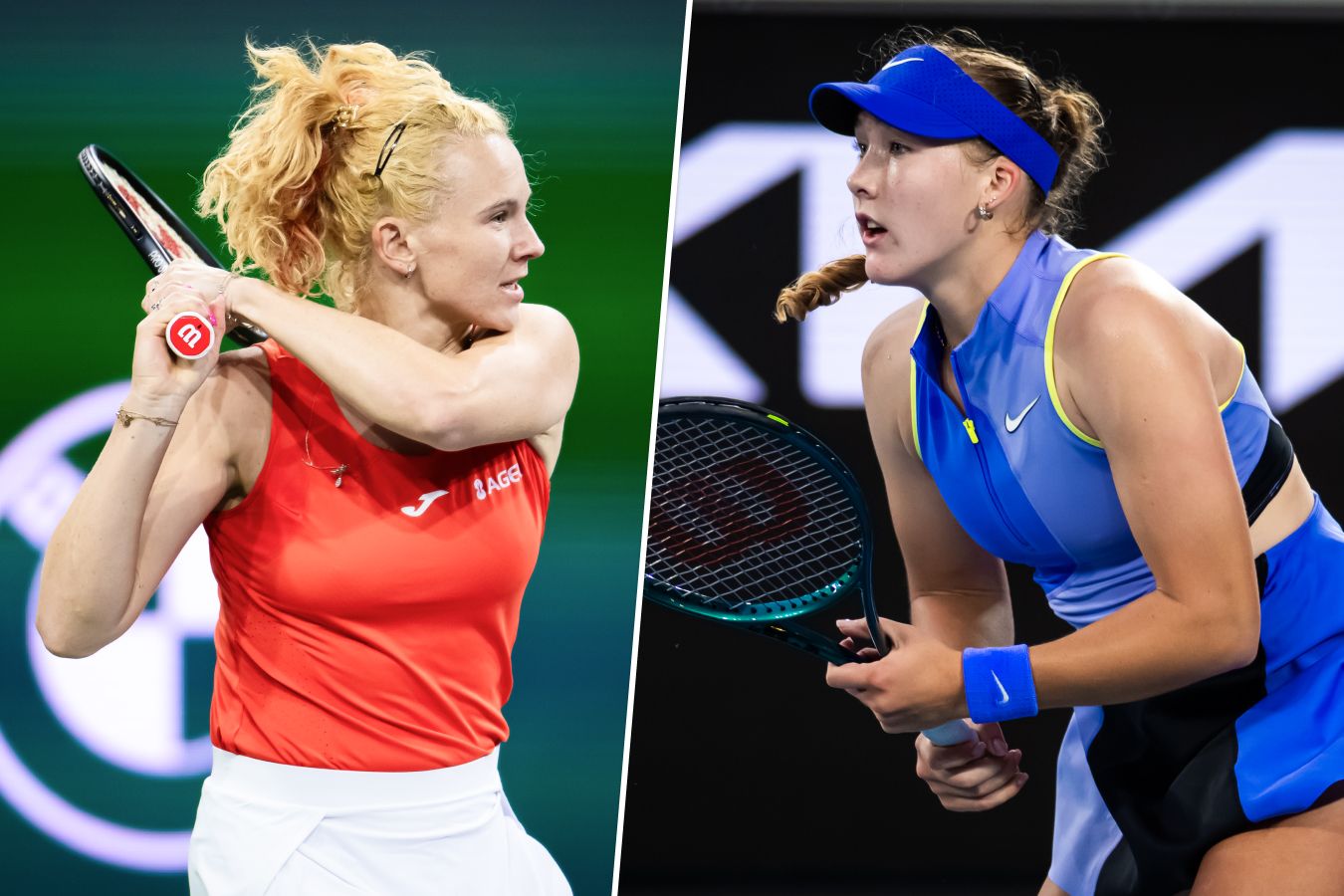 Катержина Синякова и Мирра Андреева