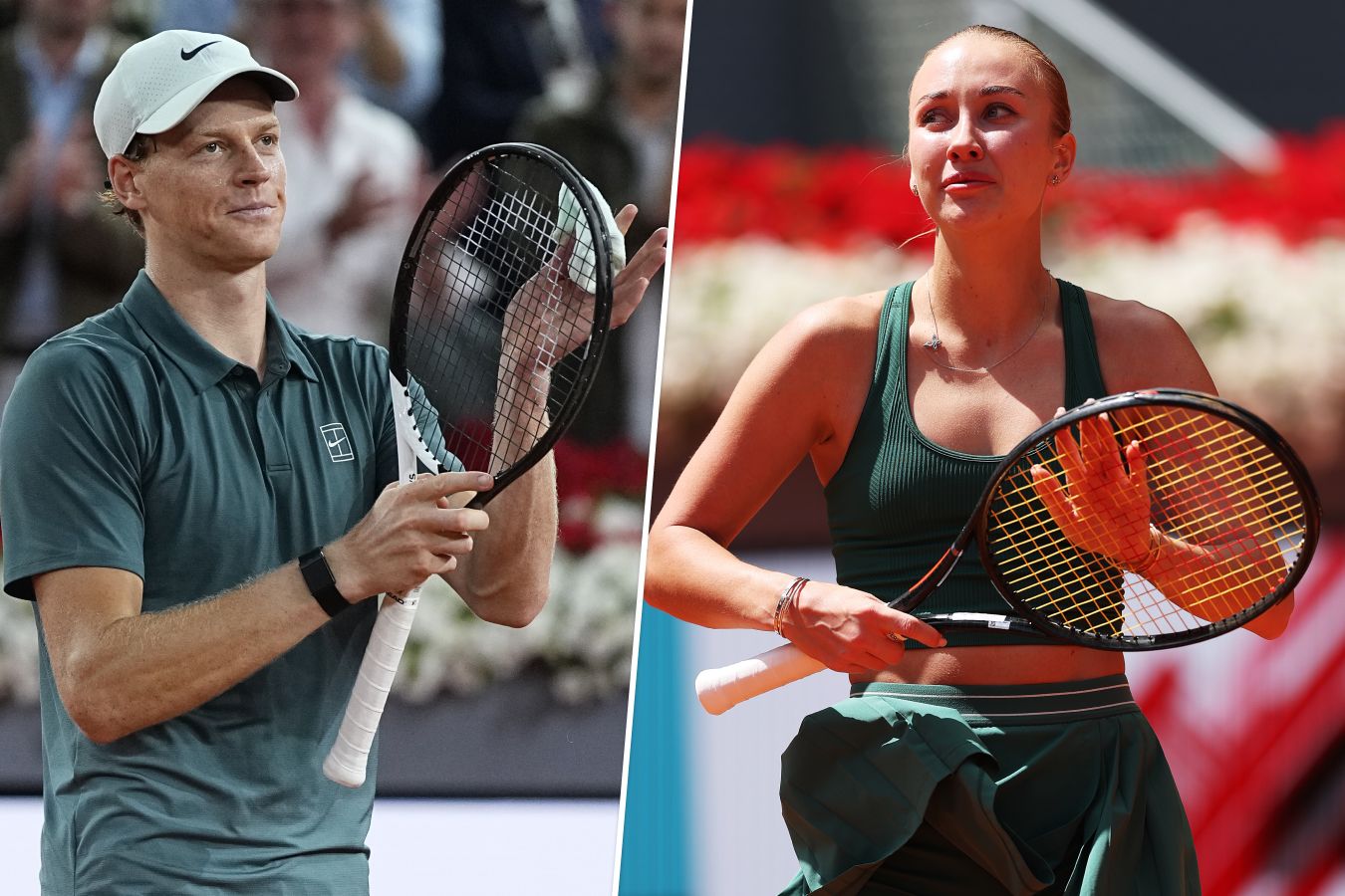 Янник Синнер и Анастасия Потапова