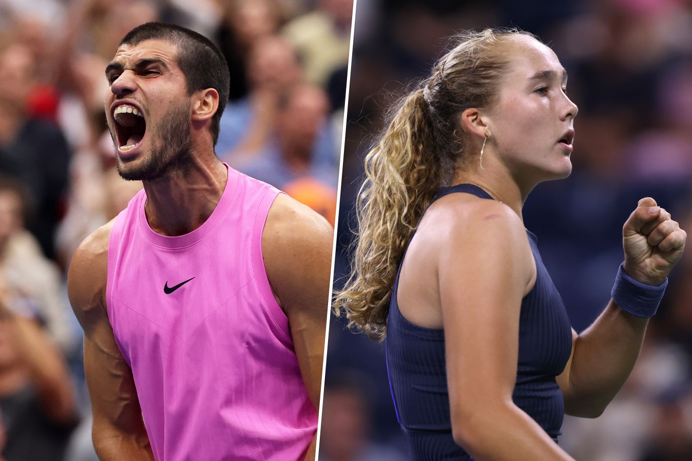 Карлос Алькарас и Мирра Андреева