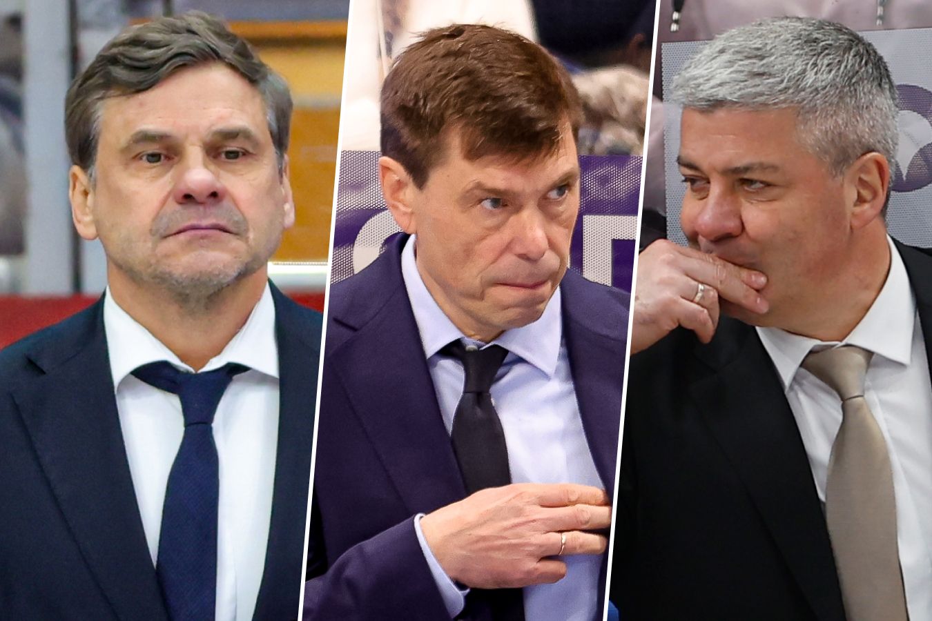 Все главные тренеры клубов КХЛ
