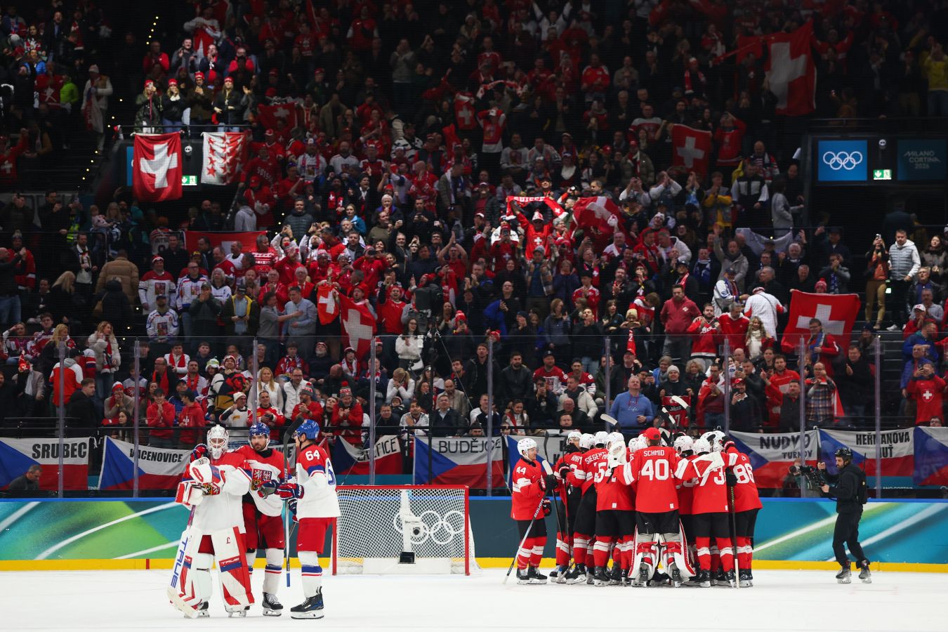 Спорный момент в матче Швейцария — Чехия