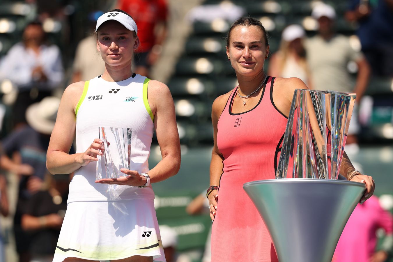 Елена Рыбакина и Арина Соболенко