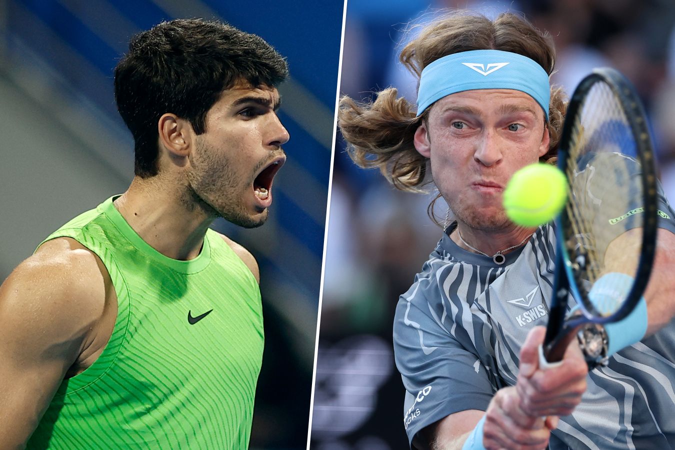 Андрей Рублёв, Карлос Алькарас