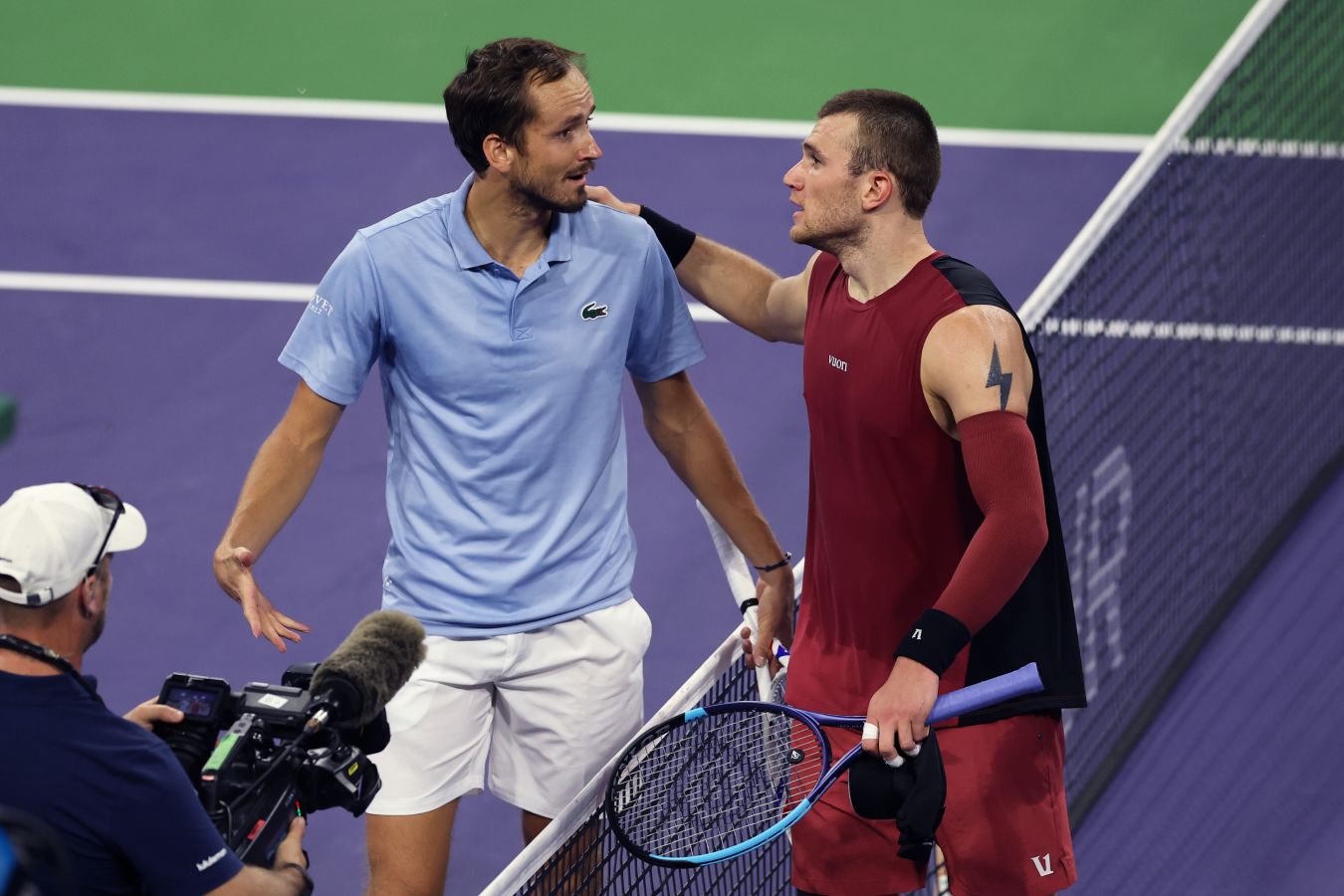 Скандальный момент в матче Даниила Медведева