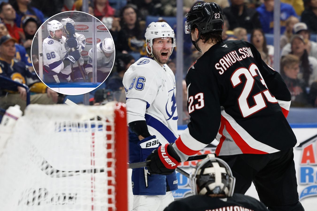 Кучеров стоя отбывал наказание в штрафном боксе