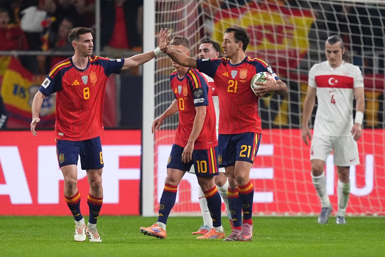 Отчёт Испания — Турция — 2:2