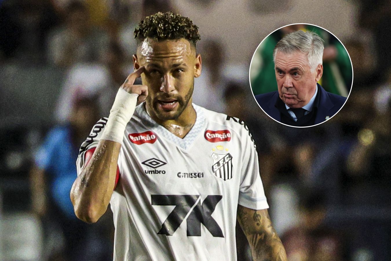 Нападающий «Сантоса» и сборной Бразилии Неймар