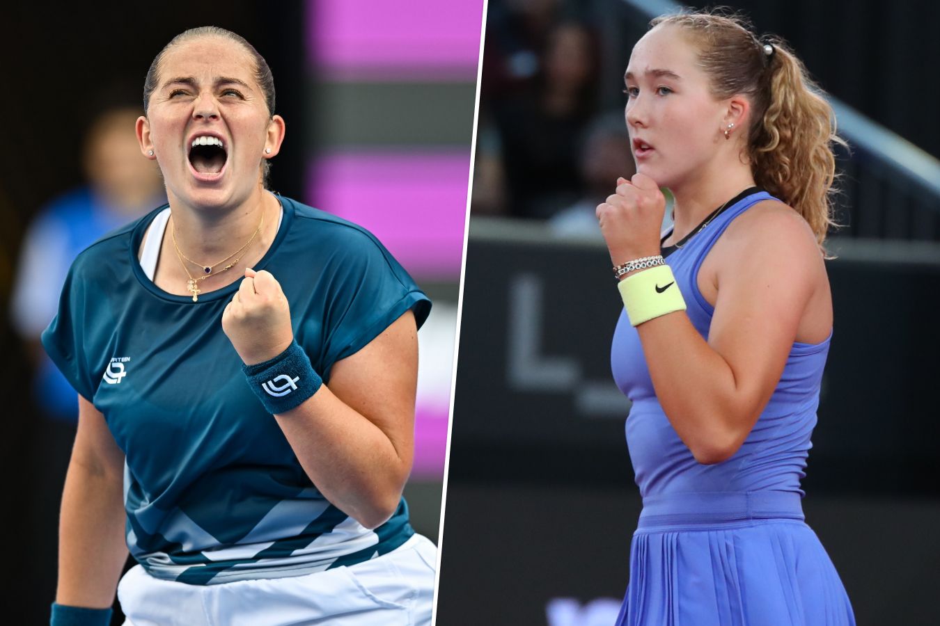 Елена Остапенко и Мирра Андреева