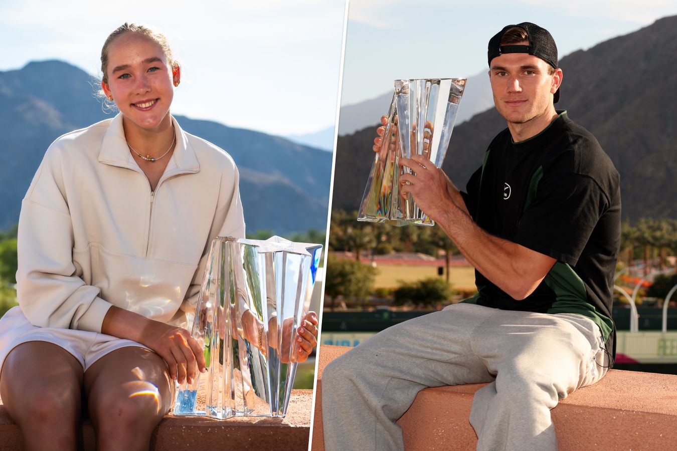 Престижный теннисный турнир в Индиан-Уэллсе