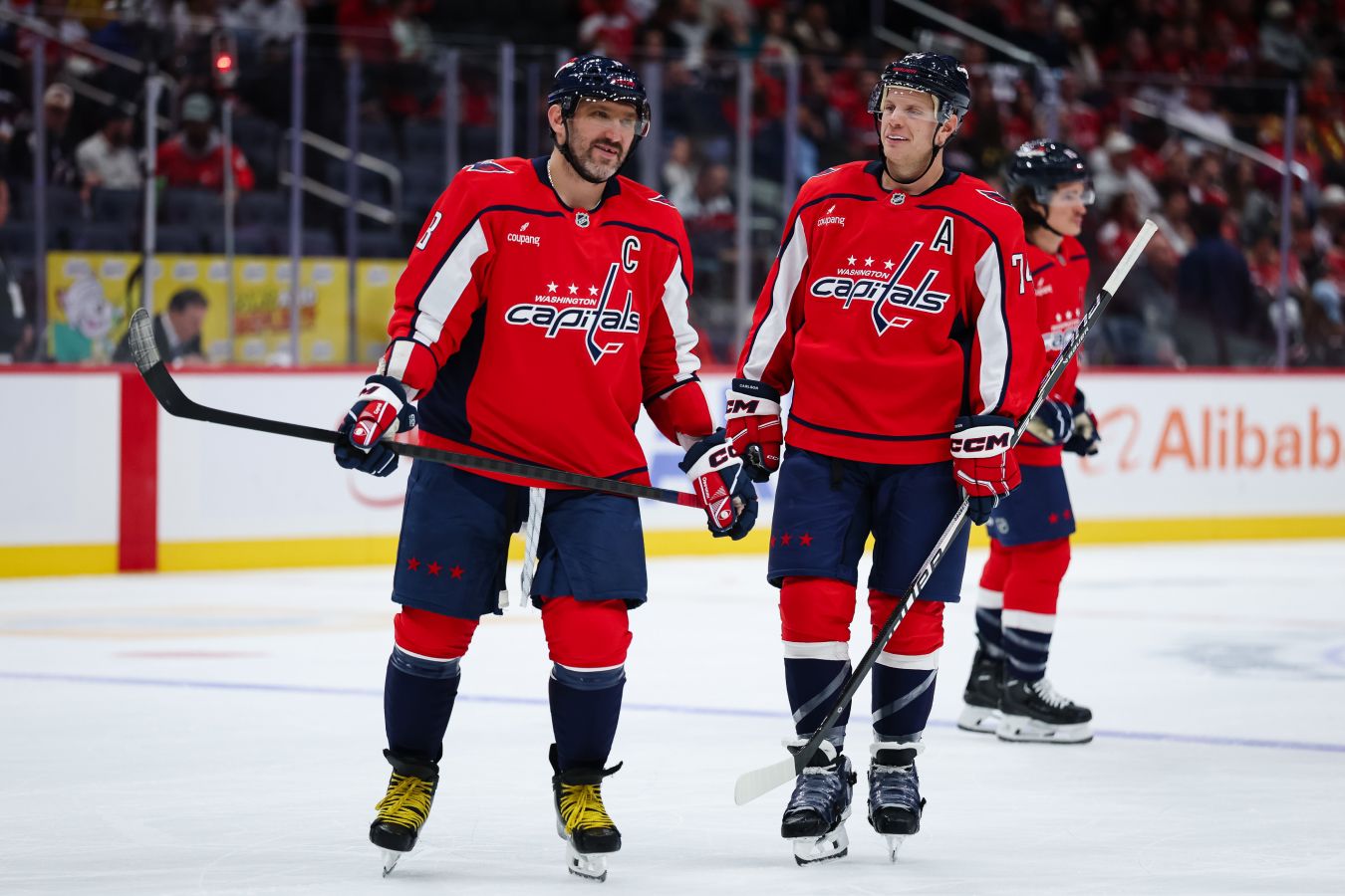 Джон Карлсон и Александр Овечкин