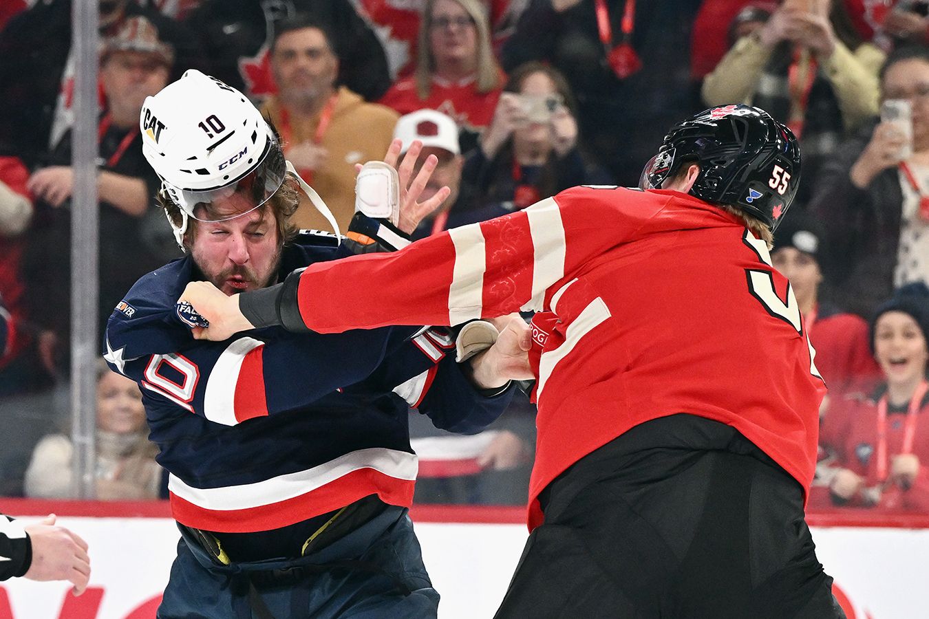 Реакция на матч Турнира четырёх наций Канада — США