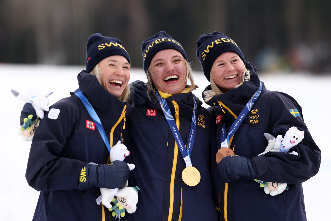 Шведские лыжницы на Олимпиаде-2026