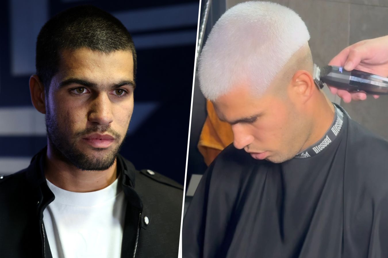 Алькарас снова шокирующим образом сменил имидж